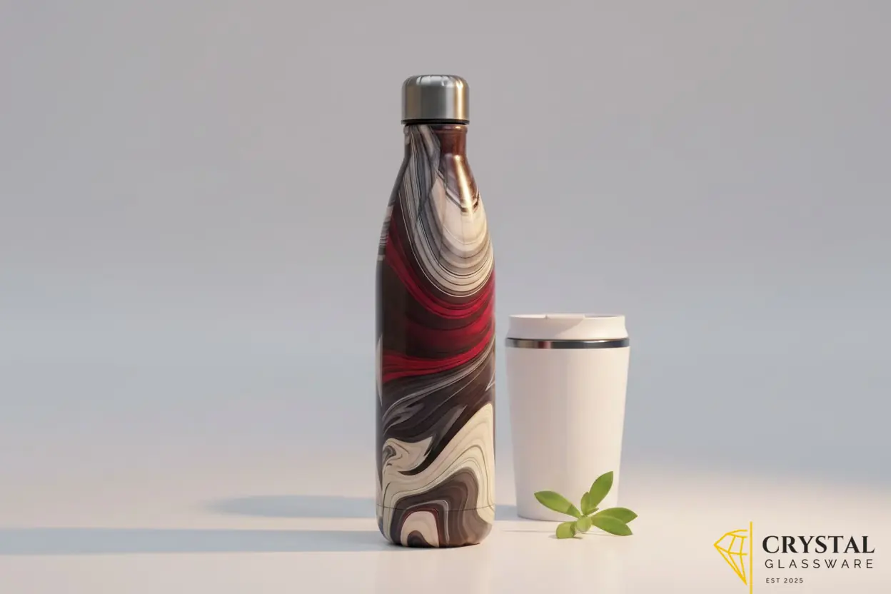 SENS Life Hydra Pearl stainless steel water bottle